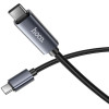 Hoco Cable Type C To Type C With Display 3A 60W X112 1 m black