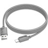 Hoco Cable Usb A Do Type C 3A X113 1 m gray