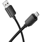 Hoco Cable Usb A To Micro Usb 2,4A X113 1 m black