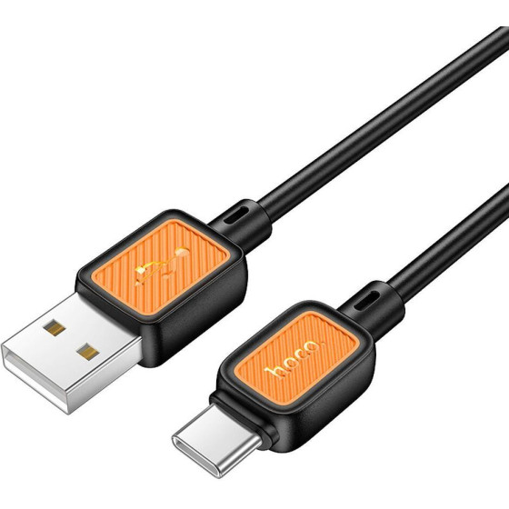 Hoco Cable Usb A To Typ C 3A X108 1 m black