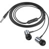 Hoco Wire Earphones Jack 3,5 Mm With Microphone M108 Metal gray