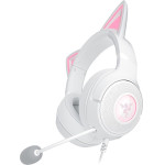 Razer Kraken Kitty V2 - White - Rgb - Usb 7.1 Gaming Headset - Kitty Ears - Pc / PS5 / Switch - (RZ04-04730600-R3M1)