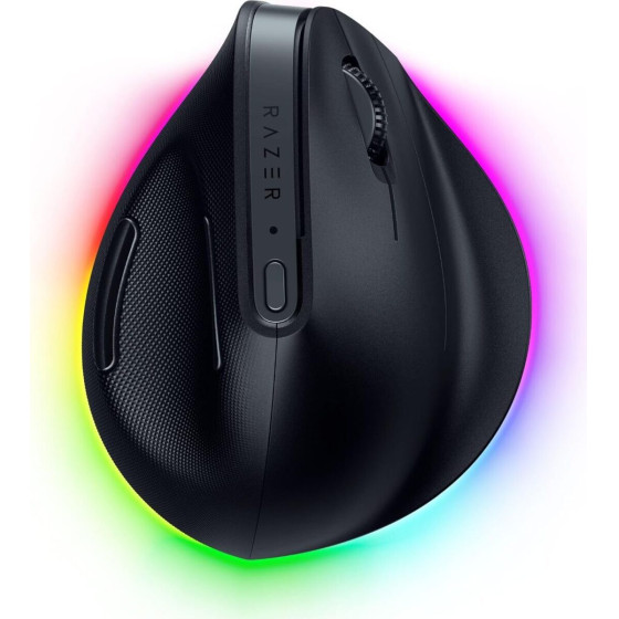 Razer Pro Click V2 - Vertical Wireless Ergonomic Mouse - Chatgpt Ai - Gaming - Long Battery - (RZ01-05250100-R3G1)