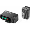Wireless Hd Twin Microphone USB-C & Camera, 2x RXs, 32bIt Float Onboard Rec 300m 15h - (Boyamic 2-01)