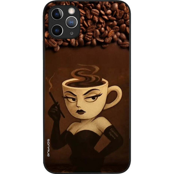 Sonique ���� Italian Brainrot Series ��� Apple Iphone 11 Pro Max Espresso Signora