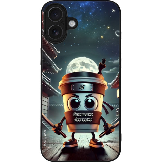 Sonique ���� Italian Brainrot Series ��� Apple Iphone 16 Plus Cappuccino Assassino