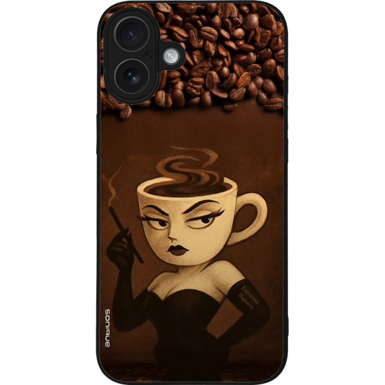 Sonique ���� Italian Brainrot Series ��� Apple Iphone 16 Plus Espresso Signora