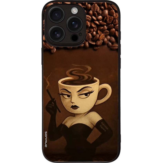 Sonique ���� Italian Brainrot Series ��� Apple Iphone 16 Pro Max Espresso Signora