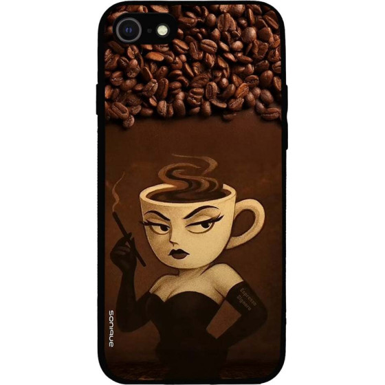 Sonique ���� Italian Brainrot Series ��� Apple Iphone 7 / Iphone 8 / Iphone Se 2020 / Iphone Se 2022 Espresso Signora