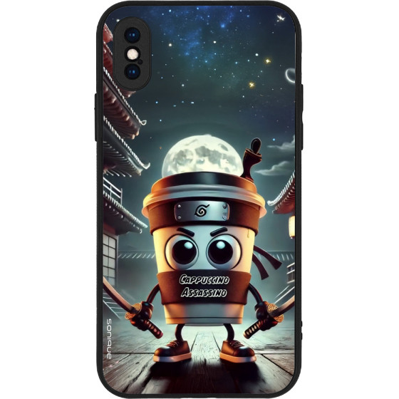Sonique ���� Italian Brainrot Series ��� Apple Iphone X / Iphone Xs Cappuccino Assassino
