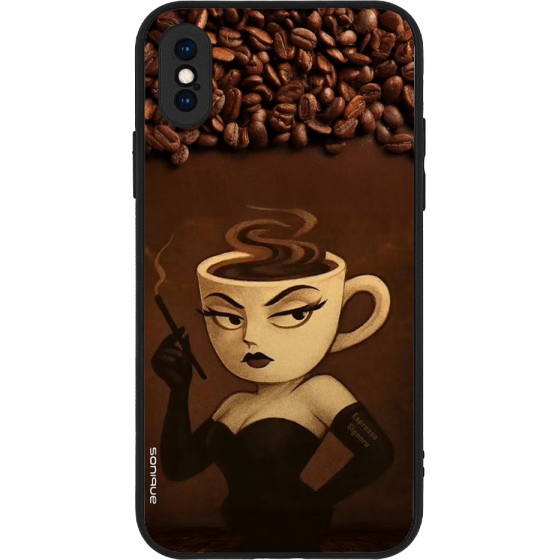 Sonique ���� Italian Brainrot Series ��� Apple Iphone X / Iphone Xs Espresso Signora