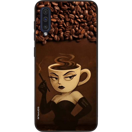 Sonique ���� Italian Brainrot Series ��� Samsung Galaxy A50 / Galaxy A50S / Galaxy A30S Espresso Signora