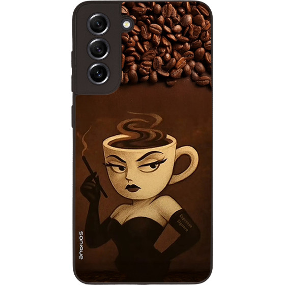 Sonique ���� Italian Brainrot Series ��� Samsung Galaxy S21 Fe Espresso Signora