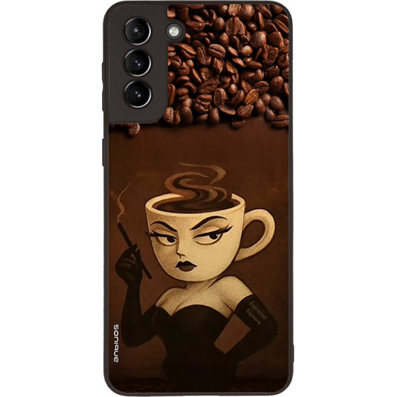 Sonique ���� Italian Brainrot Series ��� Samsung Galaxy S21 Plus Espresso Signora