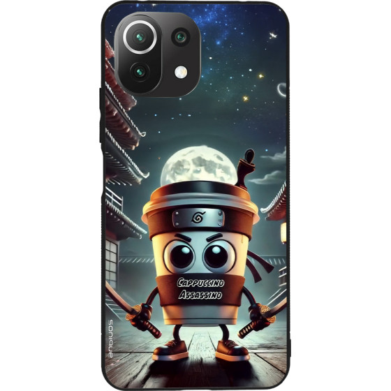 Sonique ���� Italian Brainrot Series ��� Xiaomi Mi 11 Lite 4G / Mi 11 Lite 5G Cappuccino Assassino
