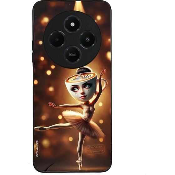 Sonique ���� Italian Brainrot Series ��� Xiaomi Redmi 14C 4G / Poco C75 4G / Redmi A4 5G Ballerina Cappuccina