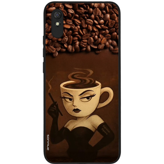 Sonique ���� Italian Brainrot Series ��� Xiaomi Redmi 9A / Redmi 9AT Espresso Signora