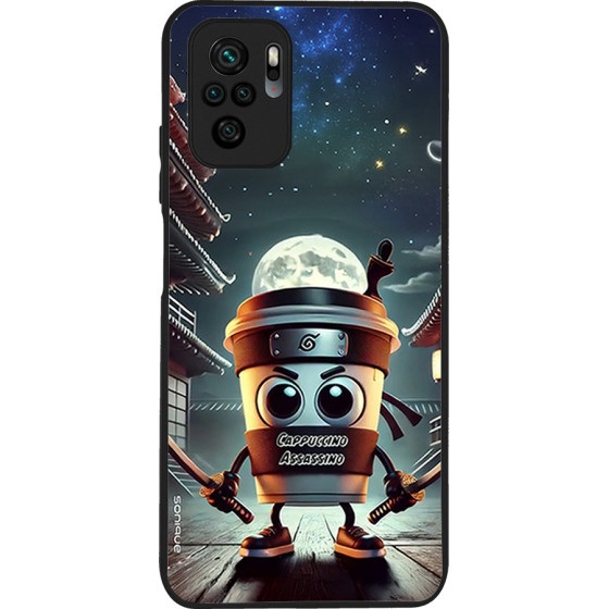 Sonique ���� Italian Brainrot Series ��� Xiaomi Redmi Note 10 / Redmi Note 10s / Poco M5s Cappuccino Assassino