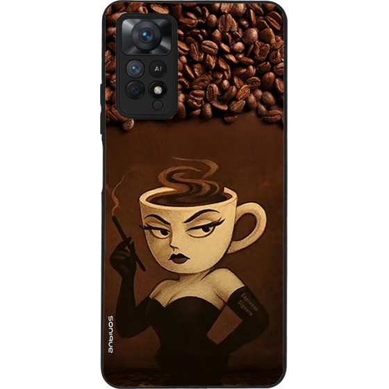 Sonique ���� Italian Brainrot Series ��� Xiaomi Redmi Note 11 Pro 4G/5G / Redmi Note 12 Pro 4G Espresso Signora