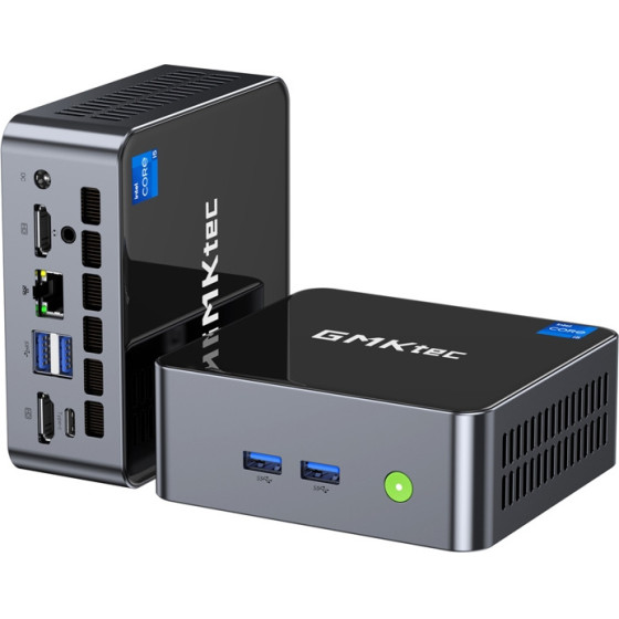 GMKtec Mini Pc M3 Intel i5-12450H 16GB Ram + 512GB Ssd Win 11 Pro - (M3-512)
