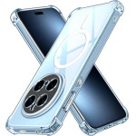 Techsuit - Shockproof Clear Silicone Magsafe - Honor Magic7 Pro - Clear