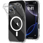 Techsuit - Shockproof Clear Silicone Magsafe - Iphone 16 Pro Max - Clear