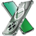 Techsuit - Shockproof Clear Silicone Magsafe - Oppo Reno12 F 4G / Reno12 F 5G / Reno12 Fs 4G / Reno12 Fs 5G - Clear