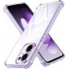 Techsuit - Shockproof Clear Silicone Magsafe - Oppo Reno13 F 4G / Reno13 F 5G / Reno13 Fs 5G - Clear