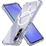 Techsuit - Shockproof Clear Silicone Magsafe - Samsung Galaxy A36 5G - Clear