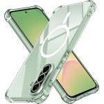 Techsuit - Shockproof Clear Silicone Magsafe - Samsung Galaxy A56 5G - Clear