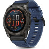 Techsuit - Watchband Quickfit 26mm (W070) - Garmin Fenix 3/3 HR/5X/5X Plus/6X/6X Pro/7X/7X Pro Solar - Nightshade Blue