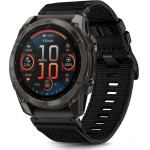 Techsuit - Watchband Quickfit 26mm (W070) - Garmin Fenix 3/3 HR/5X/5X Plus/6X/6X Pro/7X/7X Pro Solar - Obsidian Black