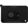 Volte-Tel Tempered Glass Iphone 16E 6.1'' 9H 0.25mm 3D Curved For Camera BLACK