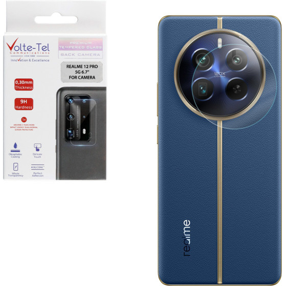 Volte-Tel Tempered Glass Realme 12 Pro 5G 6.7'' 9H 0.30mm For CAMERA