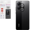 Volte-Tel Tempered Glass Xiaomi Poco X7 Pro 5G 6.67'' 9H 0.25mm 3D Curved For Camera BLACK