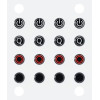 Insta360 Button Sticker Set - Tactile Button stickers, Locate Easier The Buttons - (CINSEAVR)