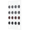 Insta360 Button Sticker Set - Tactile Button stickers, Locate Easier The Buttons - (CINSEAVR)