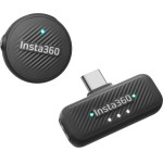Insta360 Mic Air (1 Transmitter, 1 Reciever) - 10H Battery, 300m Wireless range, built-In Noise Redu - (CINSABWA)