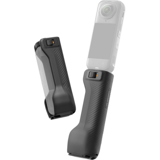 Insta360 X5 Foldable Utility Handle - Comfortable Soft Rubber Grip - (CINSBBMY)