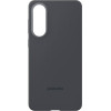 Samsung Case Silicone Case For Galaxy S25 Edge Black - (EF-PS937CBEGWW)