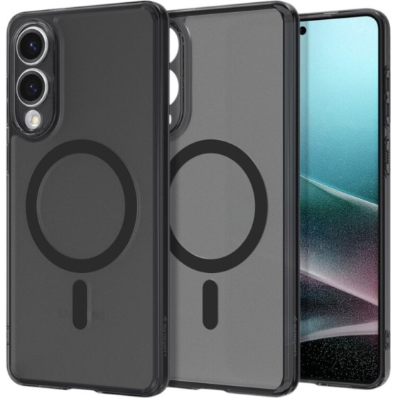 Spigen Ultra Hybrid Mag Magsafe - Case For Samsung Galaxy S25 Edge (Frost Black) - (ACS09419)