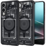 Spigen Ultra Hybrid Mag Magsafe - Case For Samsung Galaxy S25 Edge (Zero One Black) - (ACS09415)