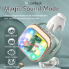 Lamtech BT5.4 Rgb Kid Karaoke Speaker Green With Mic Kroddy - (LAM980213)