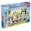 Ravensburger Puzzle: Bluey And The Heeler Family (2x12pcs) (12004111)
