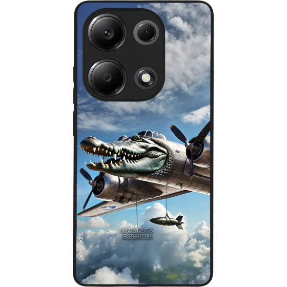 Sonique ���� Italian Brainrot Series ��� Xiaomi Redmi Note 13 Pro 4G / Poco M6 Pro 4G / Redmi Note 14S Bombardino Crocodilo