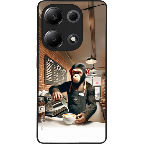 Sonique ���� Italian Brainrot Series ��� Xiaomi Redmi Note 13 Pro 4G / Poco M6 Pro 4G / Redmi Note 14S Chimpanzini Cappuccini