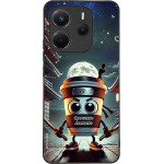 Sonique ���� Italian Brainrot Series ��� Xiaomi Redmi Note 14 4G (163.3mm x 76.6mm x 8.2mm) Cappuccino Assassino