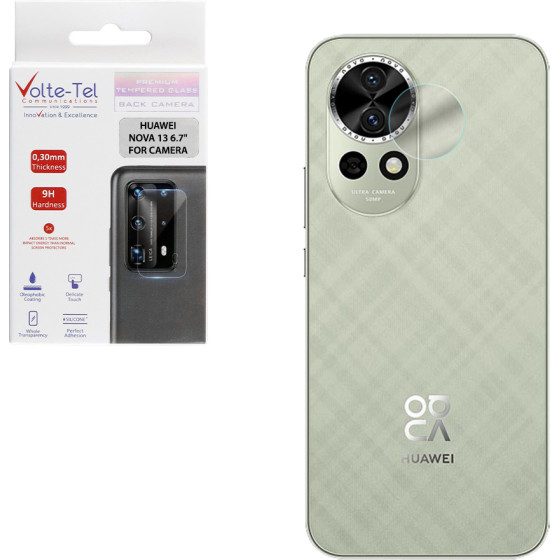 Volte-Tel Tempered Glass Huawei Nova 13 6.7'' 9H 0.30mm For CAMERA
