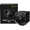 Bequiet Cpu Air Cooler Pure Rock Pro 3 Black 250W TDP, Intel Socket Lga 1851/1700/1200/1150/1151/1155, Amd AM4/AM5, Dual 120MM Pwm FAN, 3YW. - (BK042)