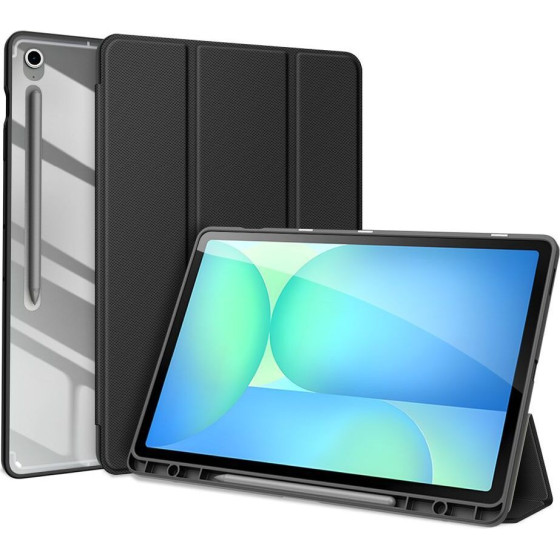 Dux Ducis Case Toby With Pencil Storage For Samsung Tab S10 Fe Plus black